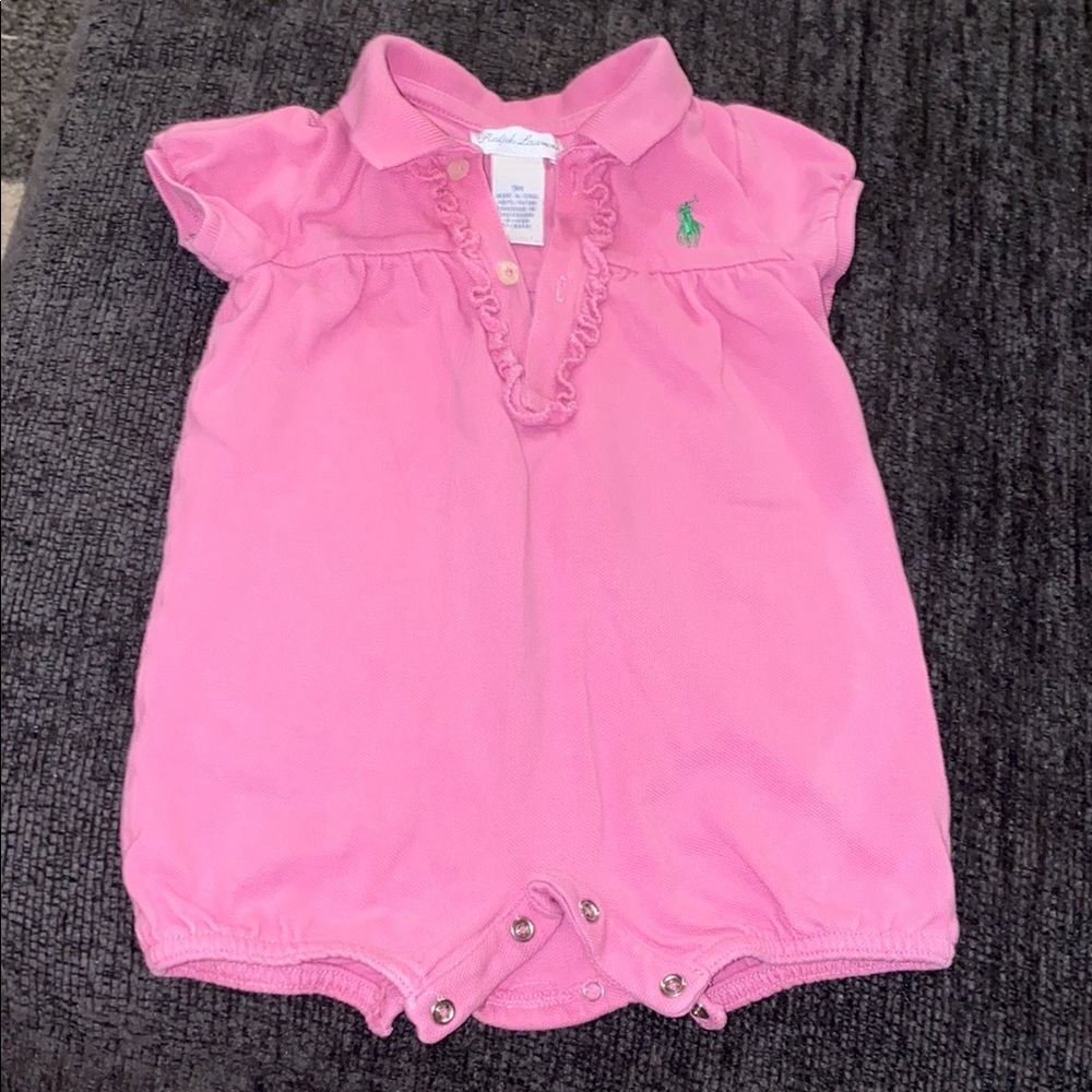 Ralph Lauren polo baby romper 9 months